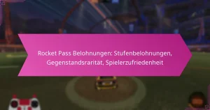 Read more about the article Rocket Pass Belohnungen: Stufenbelohnungen, Gegenstandsrarität, Spielerzufriedenheit