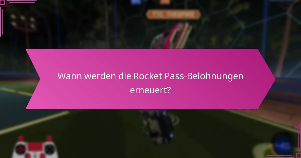 Wie verdiene ich Rocket Pass-Belohnungen?