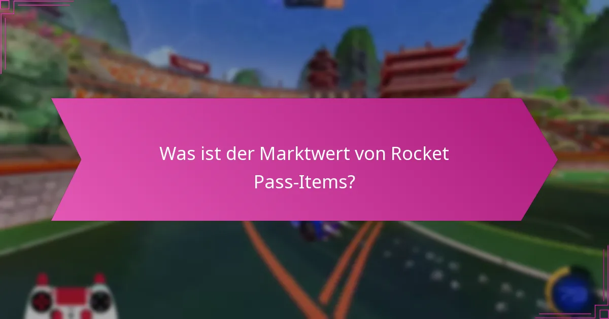 Wie können Spieler Rocket Pass-Items handeln?